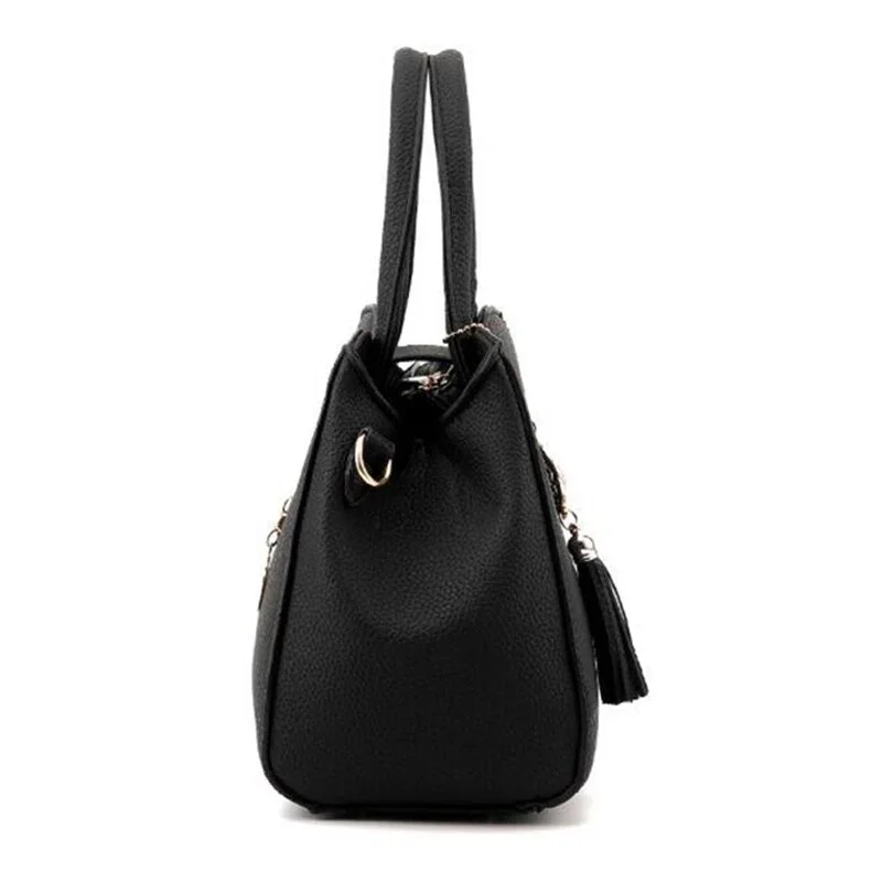 SMOOZA Famous Designer Brand Luxury Women Handbag Tassel Women Bag Top-Handle Bags Fashion Women Messenger Shoulder Bags