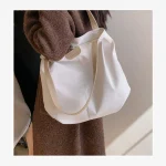 Large Capacity Totes Simple Commuting Daily Shopping Shoulder Bag Casual Handbag Women