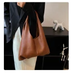 Ins Design Underarm Bags Fashion Solid Color Large Capacity Simple Shoulder Bag For Women Party Bags