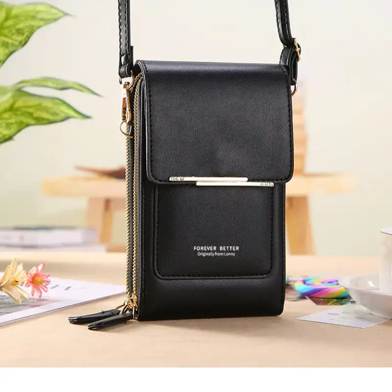 Touch Screen Mobile Phone Bag Small Crossbody Shouder Bags Women Long Wallet