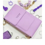 Touch Screen Mobile Phone Bag Small Crossbody Shouder Bags Women Long Wallet