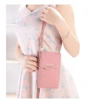 Touch Screen Mobile Phone Bag Small Crossbody Shouder Bags Women Long Wallet