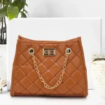 Mini Chain Shoulder Bags Rhombus Sewing Small Square Bags For Women