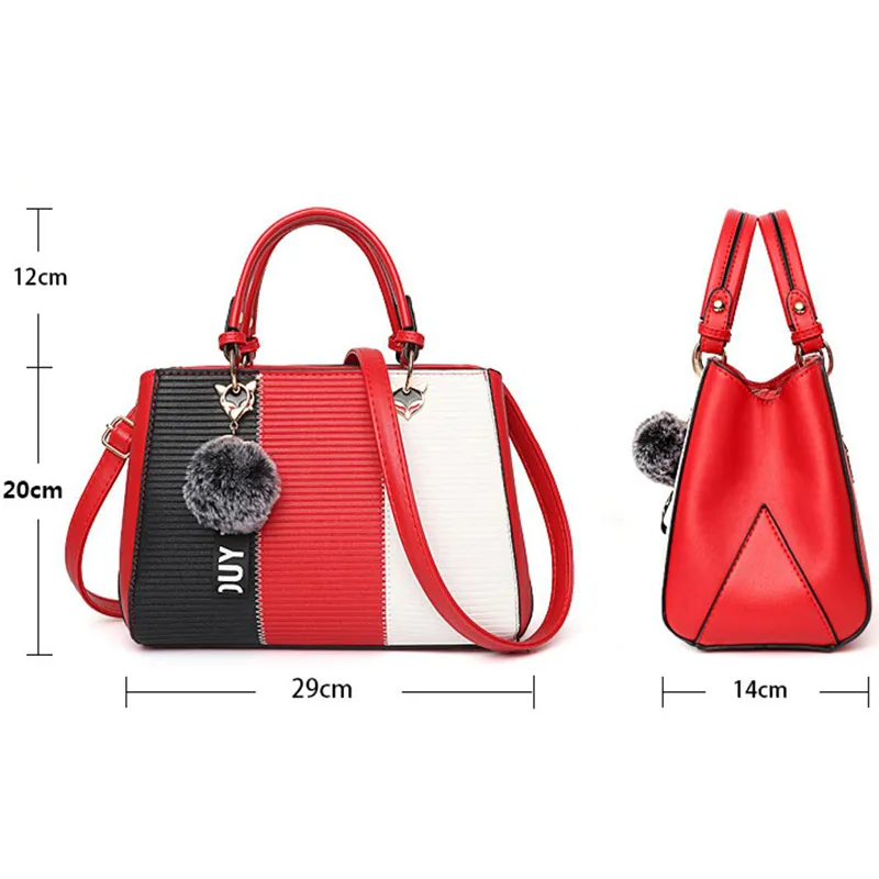 Patchwork Handbag-Shoulder Bags Women- cloth Bag