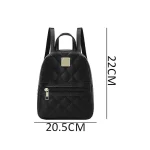 Mini-Rucksack für Frauen Pu Leder Multifunktions-Umhängetasche Damen Telefon Tasche Pack Luxusmarke Umhängetasche Umhängetaschen