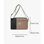 Casual Women Cross Body Small Messenger Bag Handbag Shoulder Over Bags Fashion Women's Lightweight Underarm Brand Luxury Bag