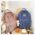 Cool Backpacks School Bag Double Zipper Tote Bags