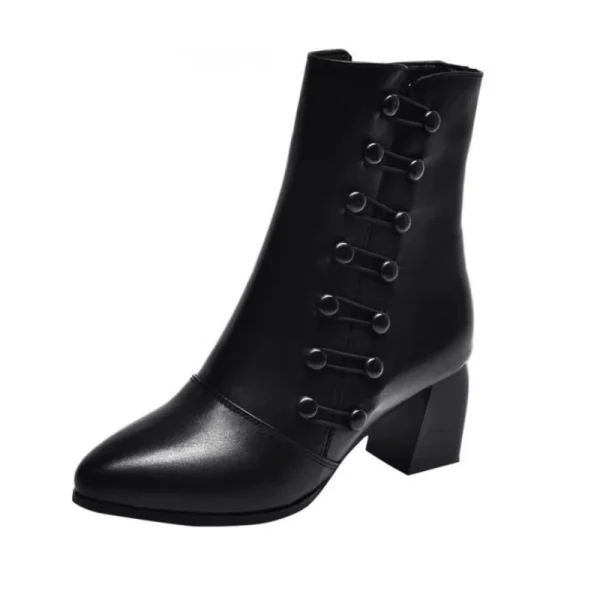 Brand Women Boots Chunky Chelsea